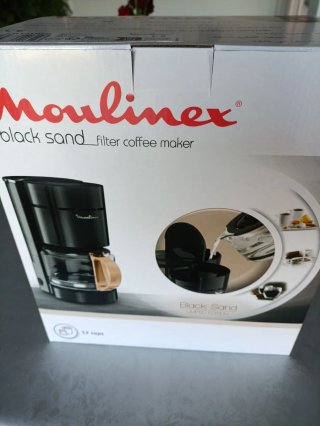Cafetera Moulinex Black Sand 12 tazas