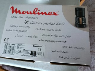 Cafetera Moulinex Black Sand 12 tazas