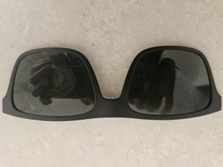 Clip-on Gafas Emporio Armani Negras