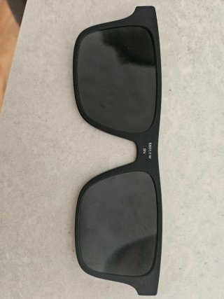 Clip-on Gafas Emporio Armani Negras