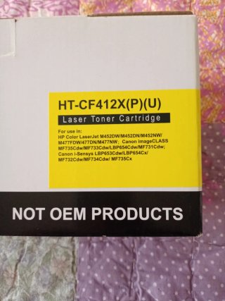Tóner HP CF412X Compatible