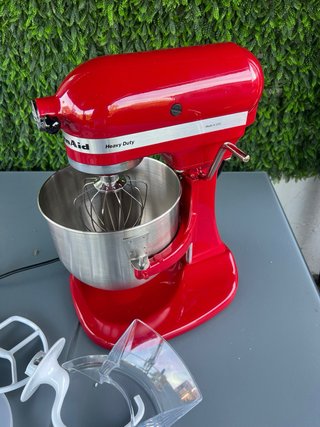 Batidora KitchenAid Roja Heavy Duty