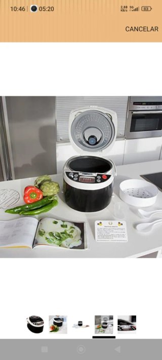 Lote Robot Cocina Gourmet 5L y Maletín de cocinado