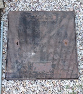 Arqueta Hierro Fundido 70x70 nueva.