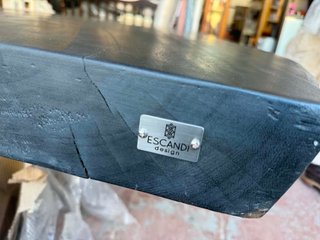 Mesa Escandi Design Madera Negra