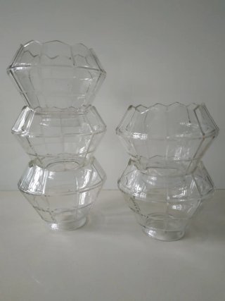 Tulipani antichi in cristallo con design
