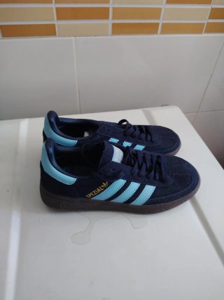 Zapatillas Adidas Deportivas Azul Marino y Turques