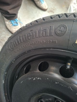 Rueda de repuesto Continental