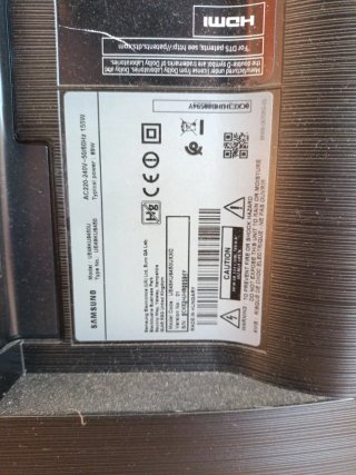 Smart TV Samsung 49" 4k para piezas