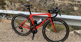 Bicicleta Carretera Giant Roja TALLA S