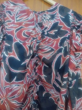 Blusa Sfera Estampada Talla L