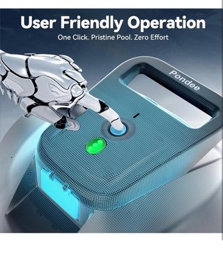 Robot Aspirador Pondee Negro
