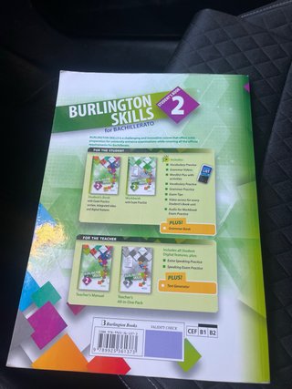 BURLINGTON SKILLS FOR 2 BACH STUDENT'S BOOK