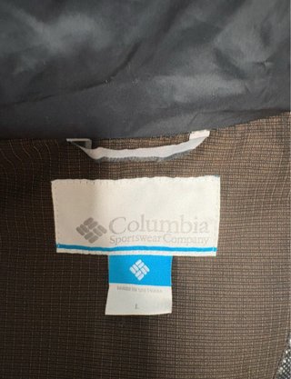Chaqueta Esquí Columbia Marrón y Gris Talla L