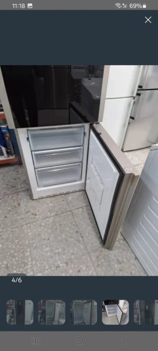 Nevera No Frost Combi Negra Bosch Con Garantía
