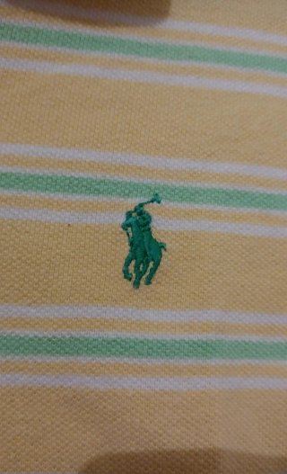 Crop top Polo Ralph Lauren vintage Y2K amarillo