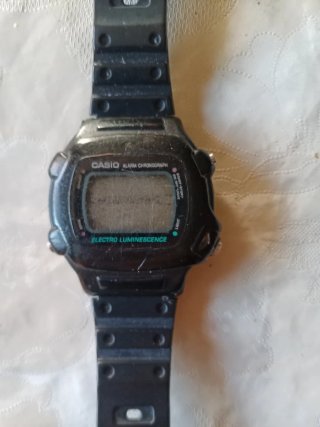 Reloj Casio W-740 con manual