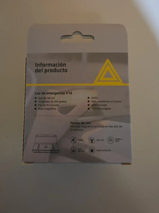 Luz de Emergencia V16 Homologada DGT