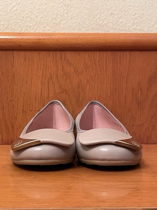 PRETTY BALLERINAS - Bailarinas gris hebilla 36