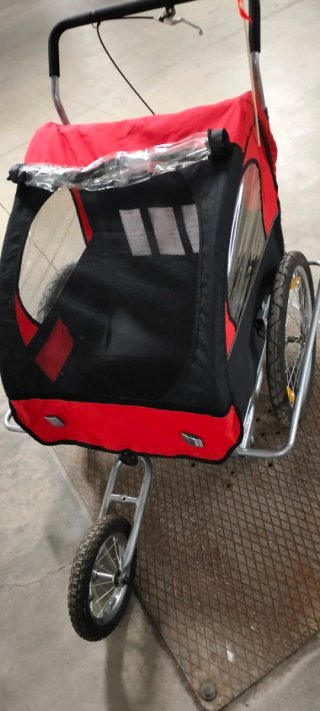 Carro bici y paseo 2 en 1