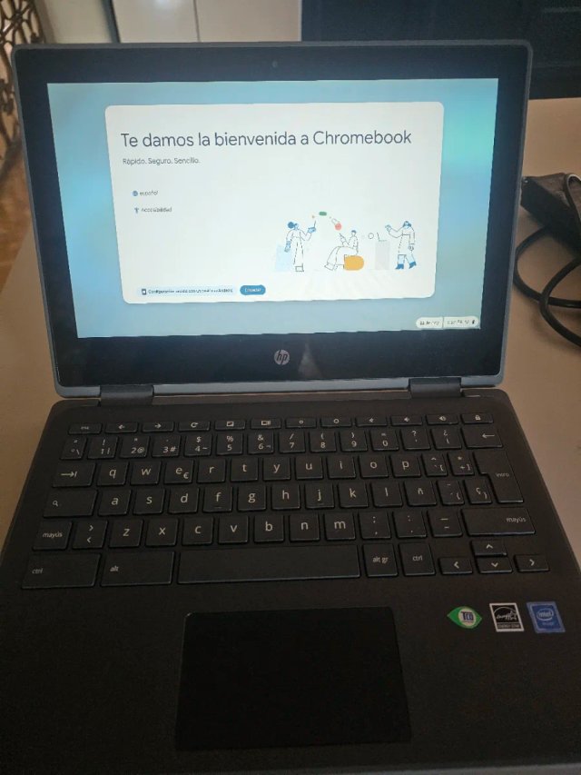 HP Chromebook Negro