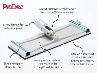 ProDec Cabezal de lijado omnidireccional de 360 grados