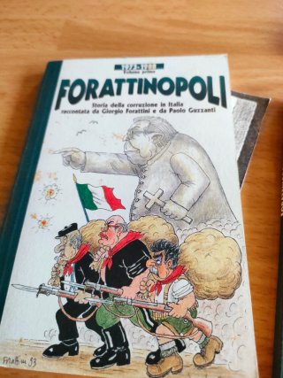 Forattinopoli: 2 volumi storia corruzione Italia
