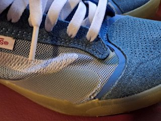 Zapatillas Vans Azules y blancas