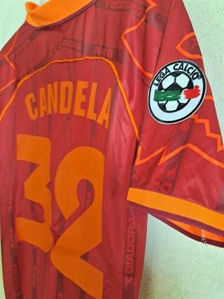 Maglia AS Roma CANDELA 32 stagione 1999/2000 home