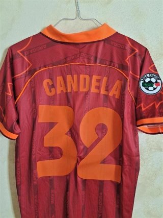 Maglia AS Roma CANDELA 32 stagione 1999/2000 home