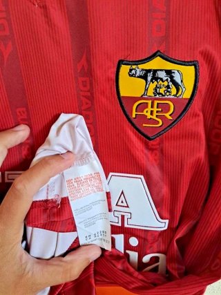 Maglia AS Roma CANDELA 32 stagione 1999/2000 home