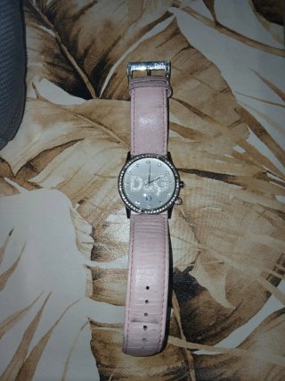 Orologio D&G Time Vintage Rosa Strass
