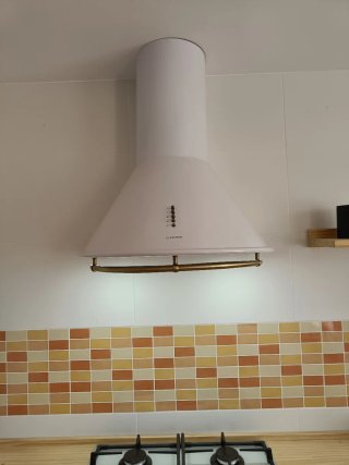Campana extractora Klarstein blanca