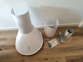 Campana extractora Klarstein blanca