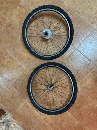 Bicicleta Orbea MTB Naranja/Blanca