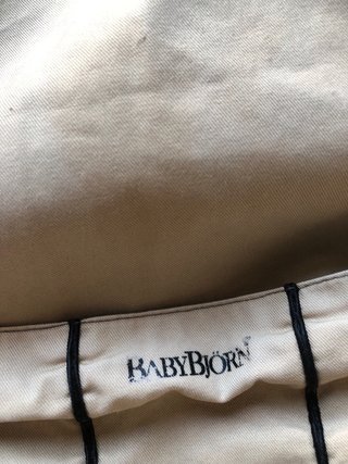 Hamaca BabyBjörn Orgánica Beige