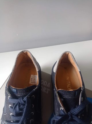 Scarpe uomo blu/grigie taglia 43
