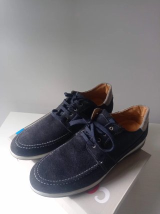 Scarpe uomo blu/grigie taglia 43