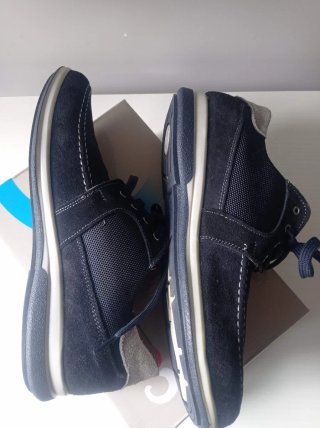 Scarpe uomo blu/grigie taglia 43
