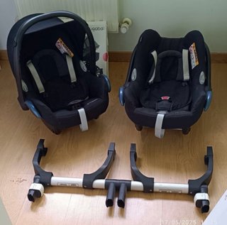 Bugaboo Gemelar y 2 maxi-cosis