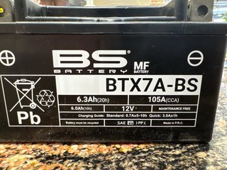Batería Moto BS BTX7A-BS