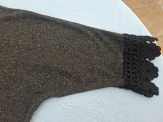 Chaqueta mujer TU. Medidas en descripción