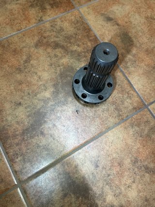 Eje toma fuerza tractor