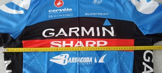 Maillot Ciclismo Garmin Sharp Hombre Manga Corta