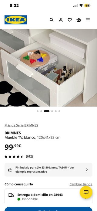 Mueble Tv personalizado  Ikea Blanco y Madera