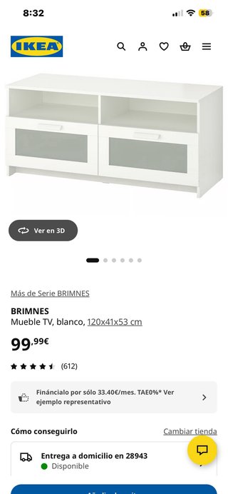 Mueble Tv personalizado  Ikea Blanco y Madera