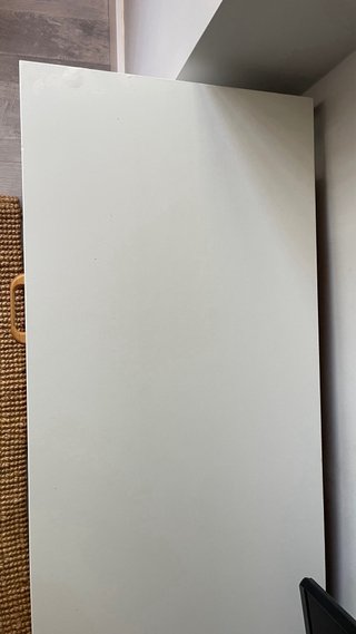 Mueble Tv personalizado  Ikea Blanco y Madera