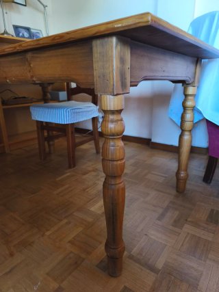 Mesa comedor/estudio madera