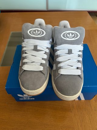 Adidas Campus 00s Talla 40 Gris/Blanco