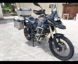 BMW F800GS Adventure Negra/Dorada